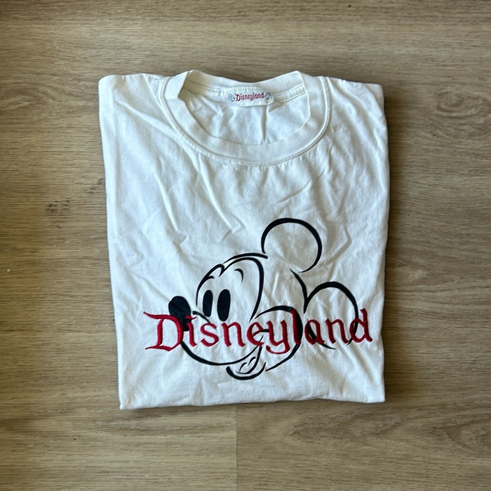 Authentic Disney Mickey T Shirt Sz L